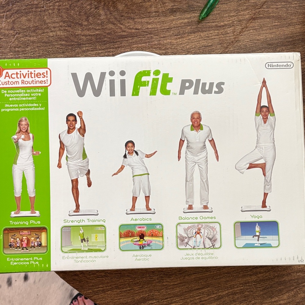 Nintendo Wii Fit Plus Balance Board and Game